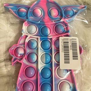 BABY YODA - FIDGET POPPERS- TIE DYA PINK COLLECTION